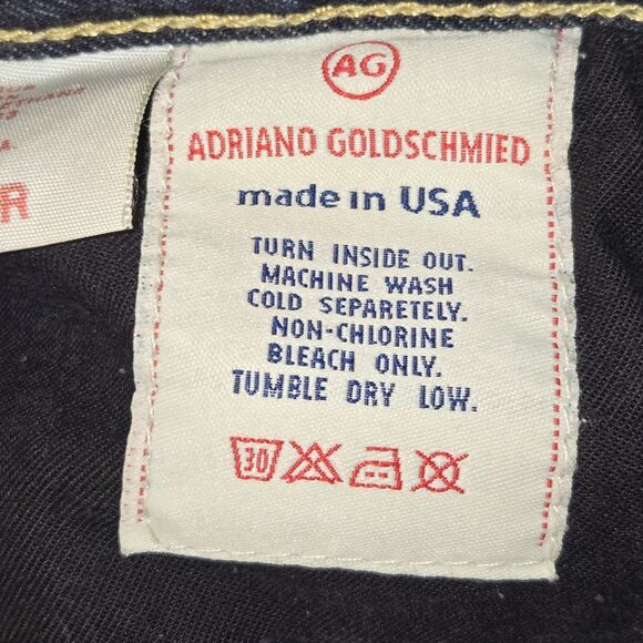 Andriano Goldschmied The Stilt Jeans Size 28 Cigarette Leg Dark Wash Stretch - Picture 9 of 11